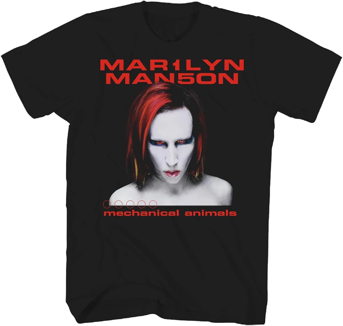Marilyn Manson Men's Mechanical Animals T-Shirt Black | Officially Licensed Merchandise