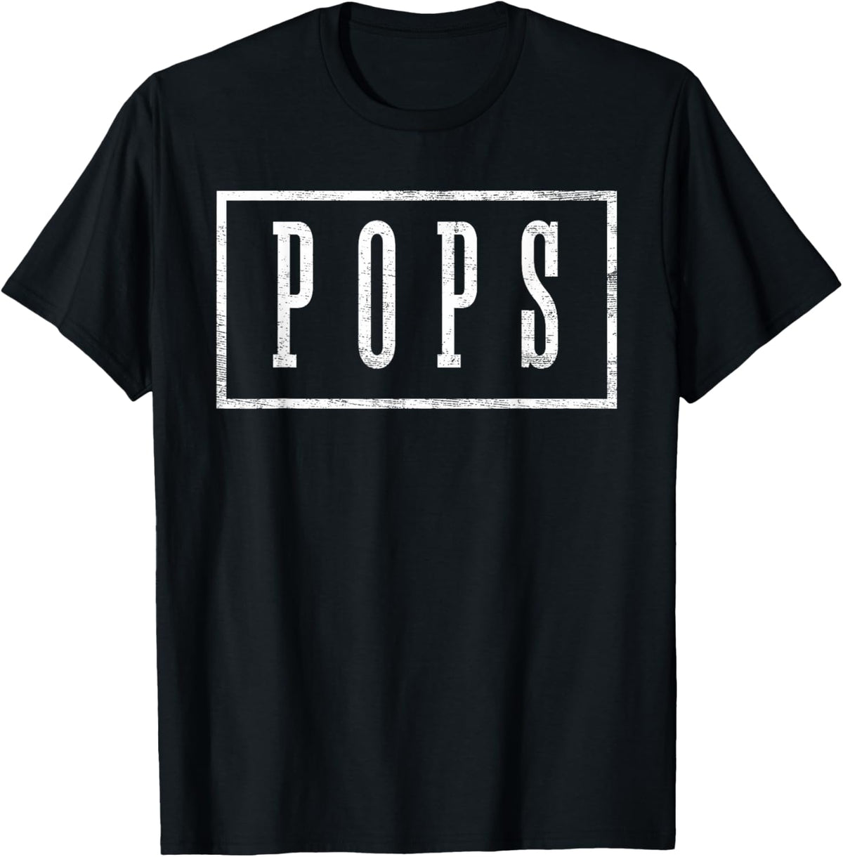 Pops - Sleek Framed Design Father's Day Pops T-Shirt